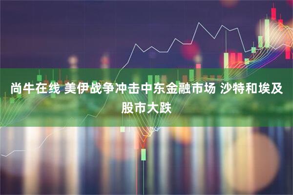 尚牛在线 美伊战争冲击中东金融市场 沙特和埃及股市大跌