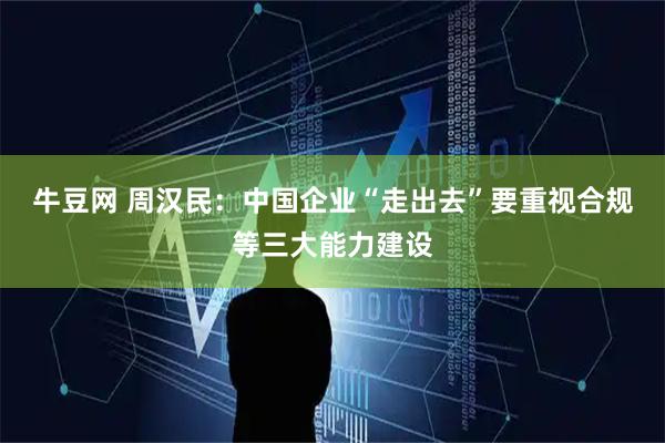 牛豆网 周汉民：中国企业“走出去”要重视合规等三大能力建设