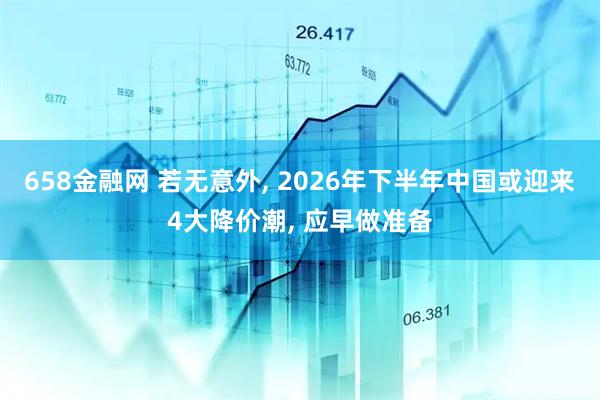 658金融网 若无意外, 2026年下半年中国或迎来4大降价潮, 应早做准备